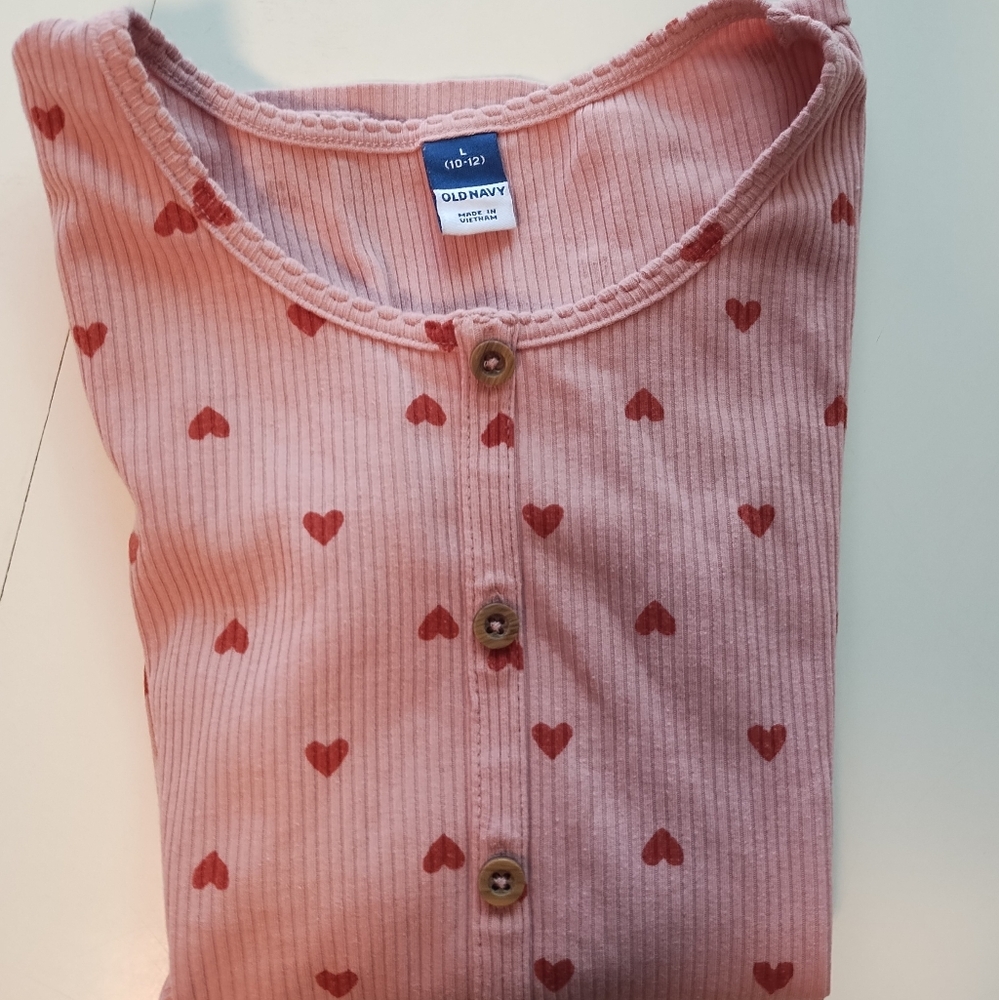Girls top Sz 10-12 M.